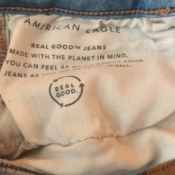 American eagle distressed jeans p1859 - Picture 7 of 8
